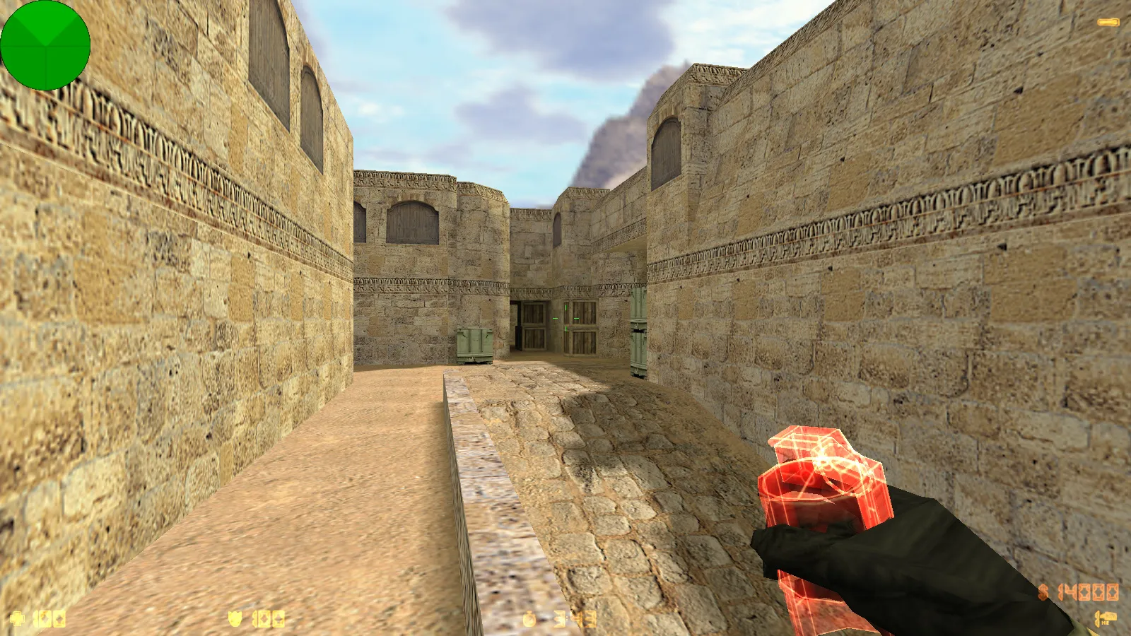 Скриншот  CS 1.6 uluqq wow: блогерская сборка с 6 обновками, скинами оружия, красно-синими моделями, темным меню и оптимизированным конфигом