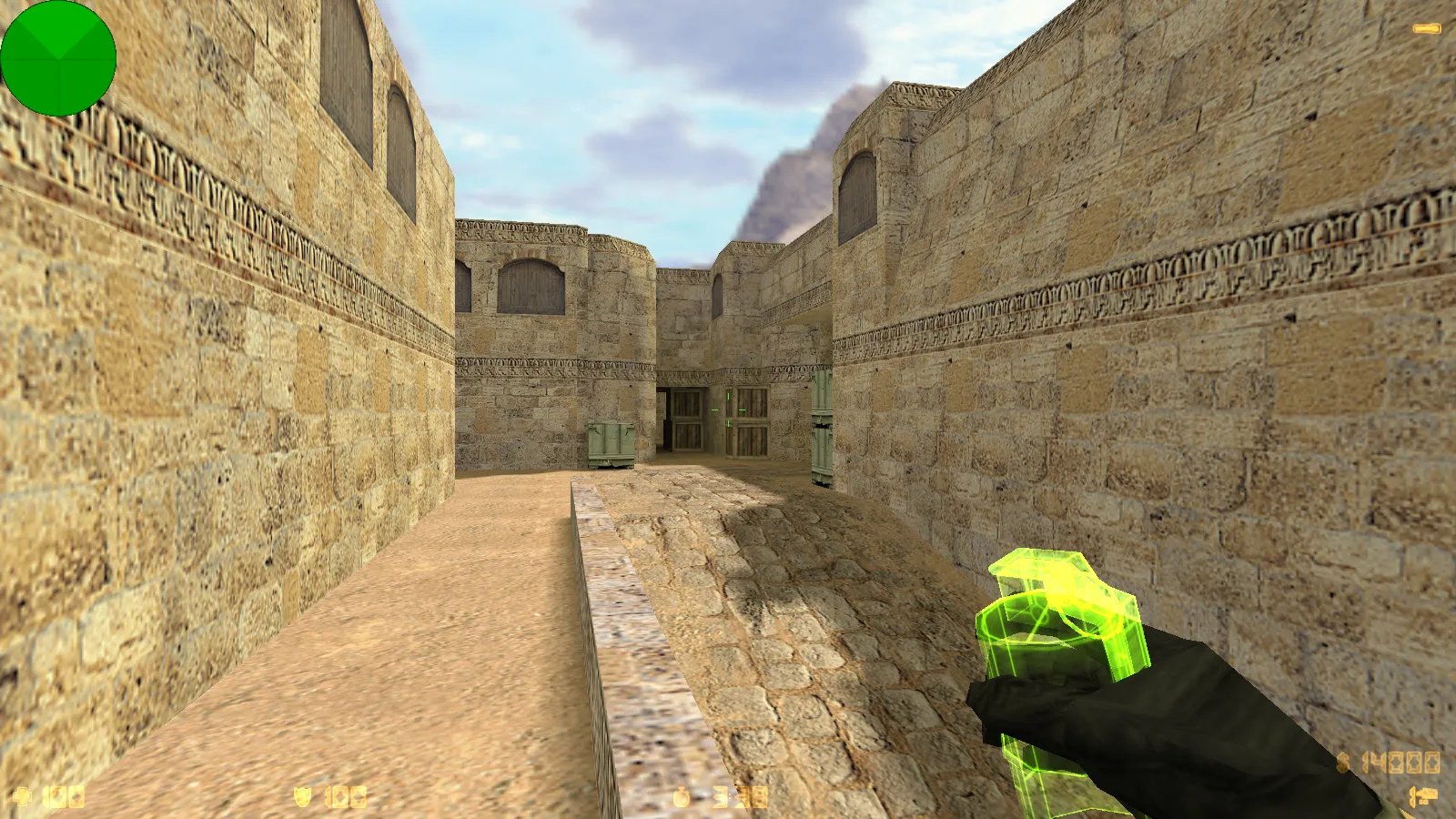 Скриншот  CS 1.6 uluqq wow: блогерская сборка с 6 обновками, скинами оружия, красно-синими моделями, темным меню и оптимизированным конфигом