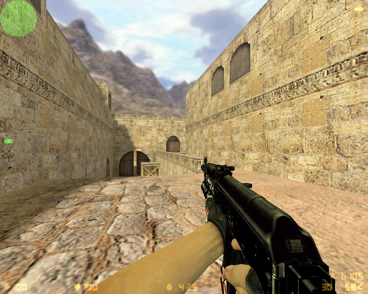 Скриншот  CS 1.6 Umbrella: сборка Umbrella-стиль, оружие с обвесами, темное меню, оптимизированный config.cfg