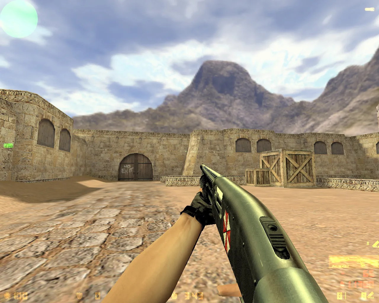 Скриншот  CS 1.6 Umbrella: сборка Umbrella-стиль, оружие с обвесами, темное меню, оптимизированный config.cfg