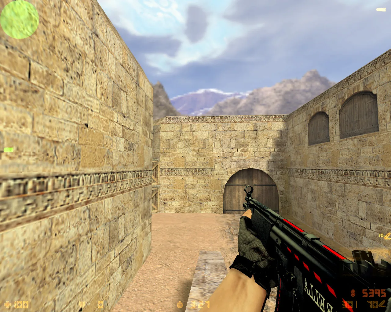 Скриншот  CS 1.6 Umbrella: сборка Umbrella-стиль, оружие с обвесами, темное меню, оптимизированный config.cfg