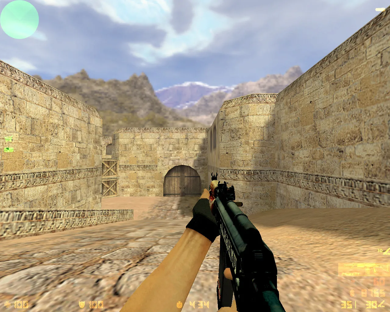 Скриншот  CS 1.6 Umbrella: сборка Umbrella-стиль, оружие с обвесами, темное меню, оптимизированный config.cfg