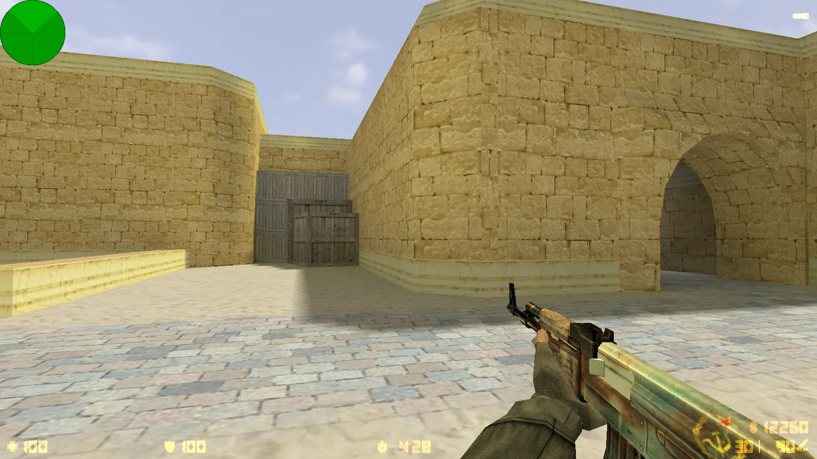 Скриншот CS 1.6 9 мая День Победы — тематическая сборка: 10 новинок, оружейные модели, звуки и оптимизированный конфиг