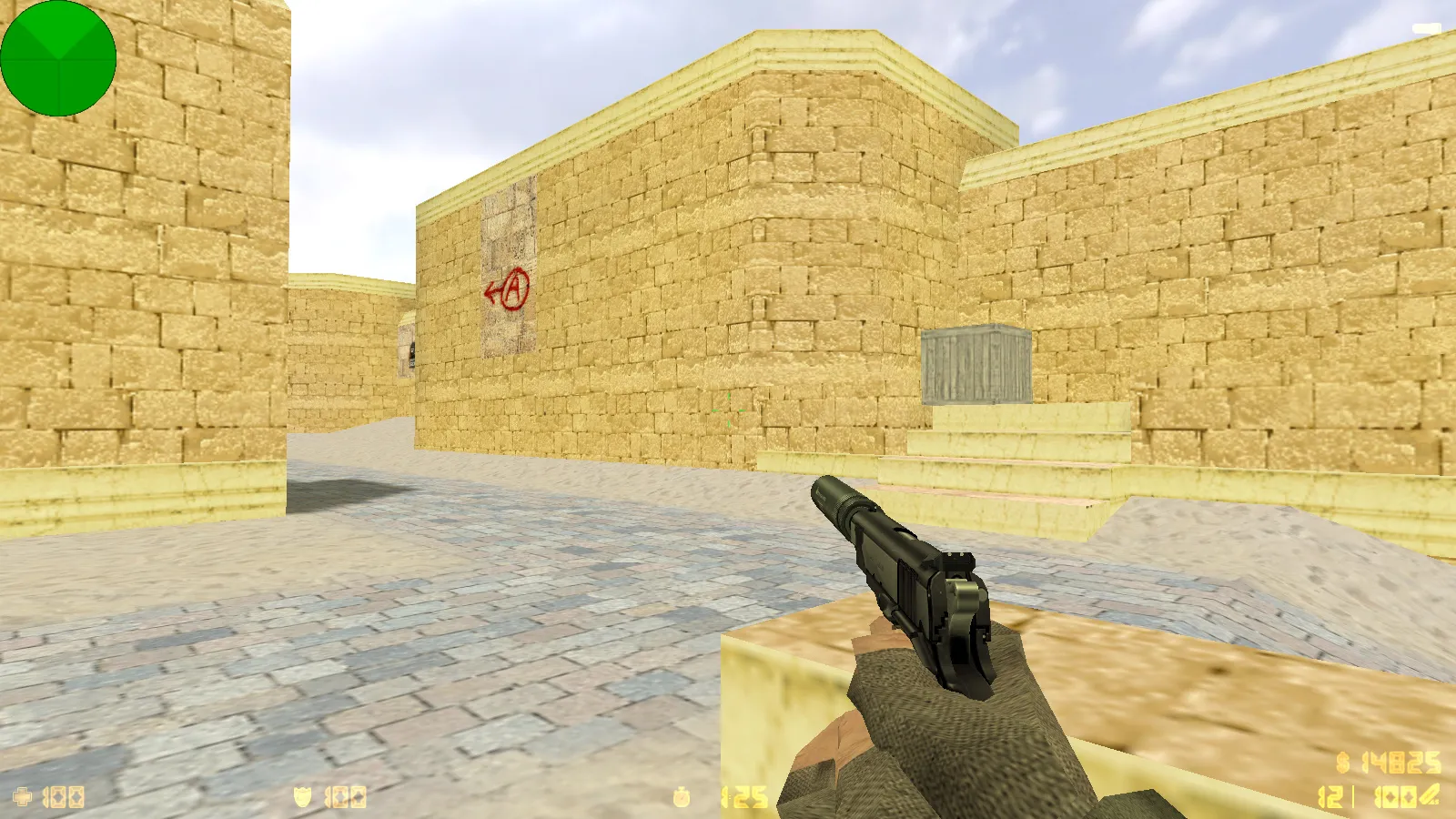 Скриншот  CS 1.6 9 мая День Победы — тематическая сборка: 10 новинок, оружейные модели, звуки и оптимизированный конфиг