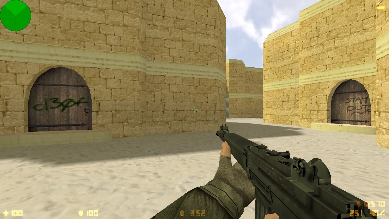 Скриншот  CS 1.6 9 мая День Победы — тематическая сборка: 10 новинок, оружейные модели, звуки и оптимизированный конфиг