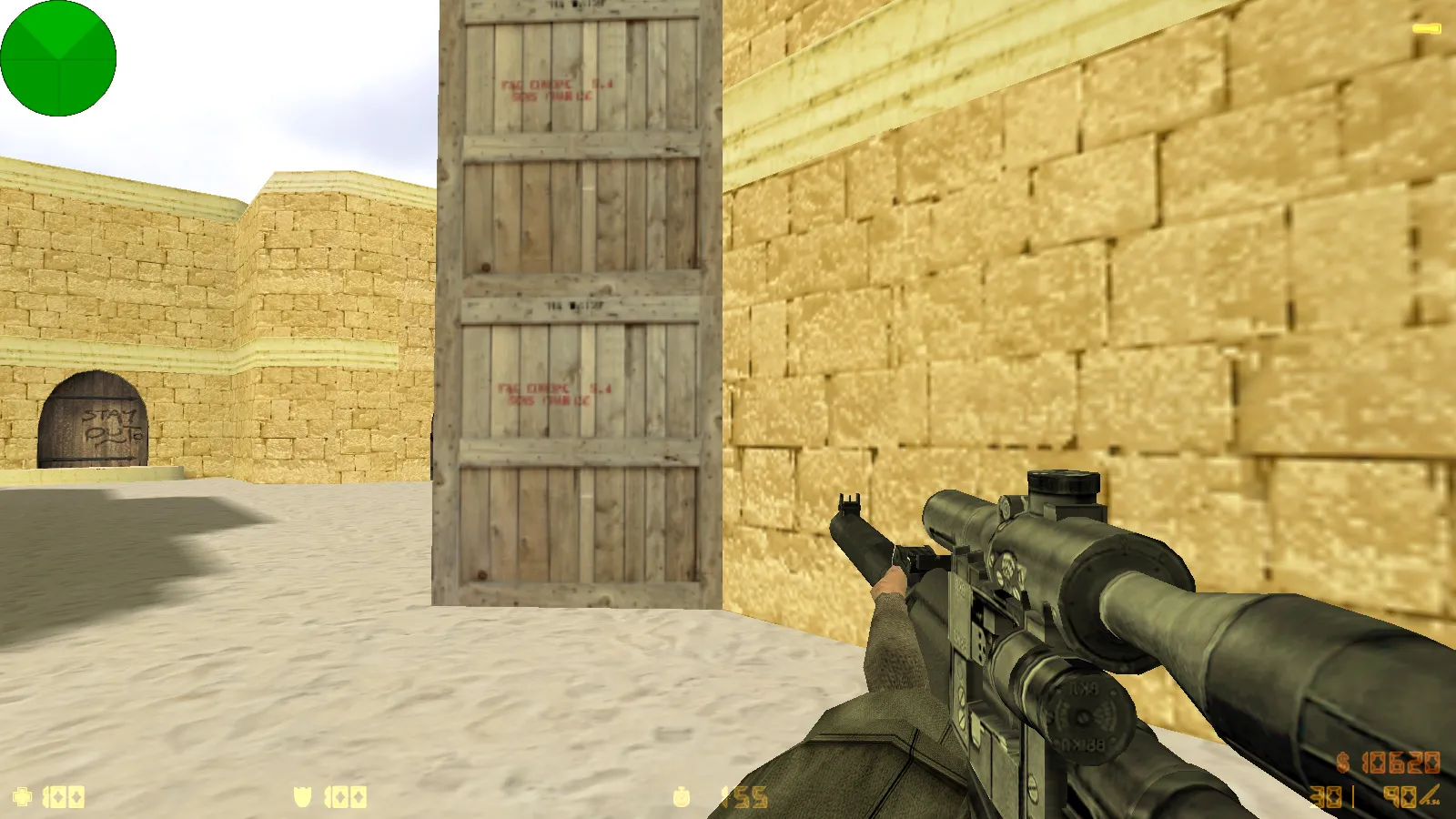 Скриншот  CS 1.6 9 мая День Победы — тематическая сборка: 10 новинок, оружейные модели, звуки и оптимизированный конфиг