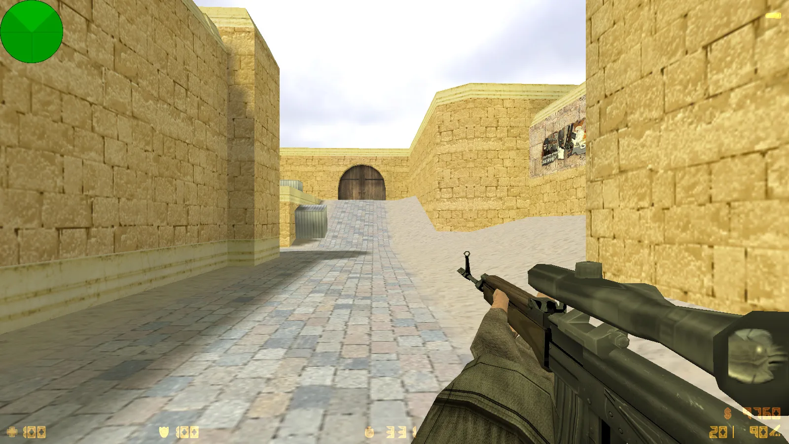 Скриншот  CS 1.6 9 мая День Победы — тематическая сборка: 10 новинок, оружейные модели, звуки и оптимизированный конфиг