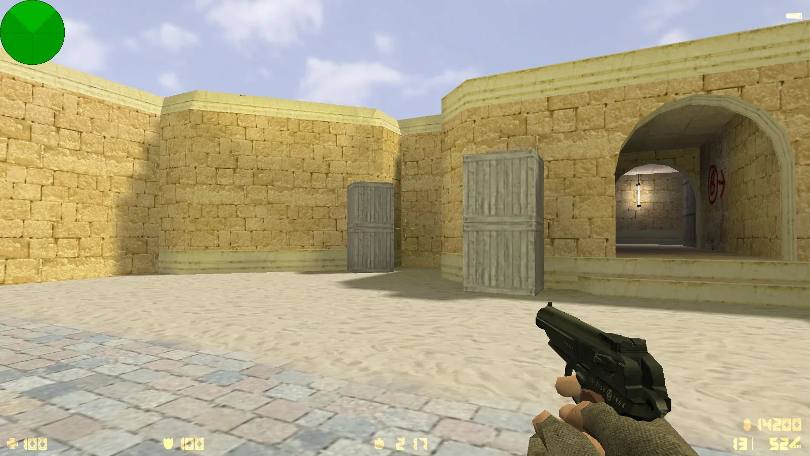 Скриншот  CS 1.6 9 мая День Победы — тематическая сборка: 10 новинок, оружейные модели, звуки и оптимизированный конфиг