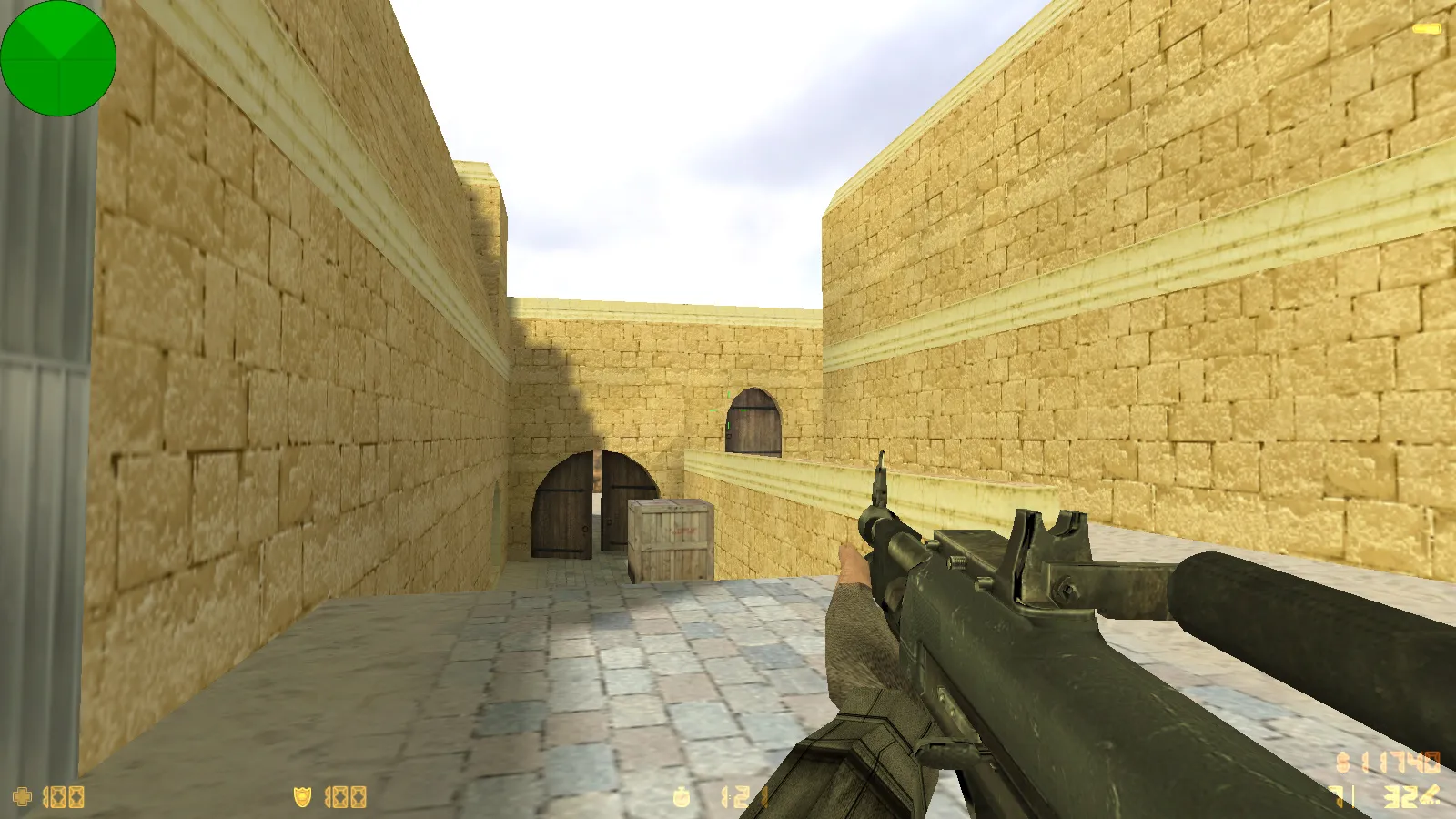 Скриншот  CS 1.6 9 мая День Победы — тематическая сборка: 10 новинок, оружейные модели, звуки и оптимизированный конфиг