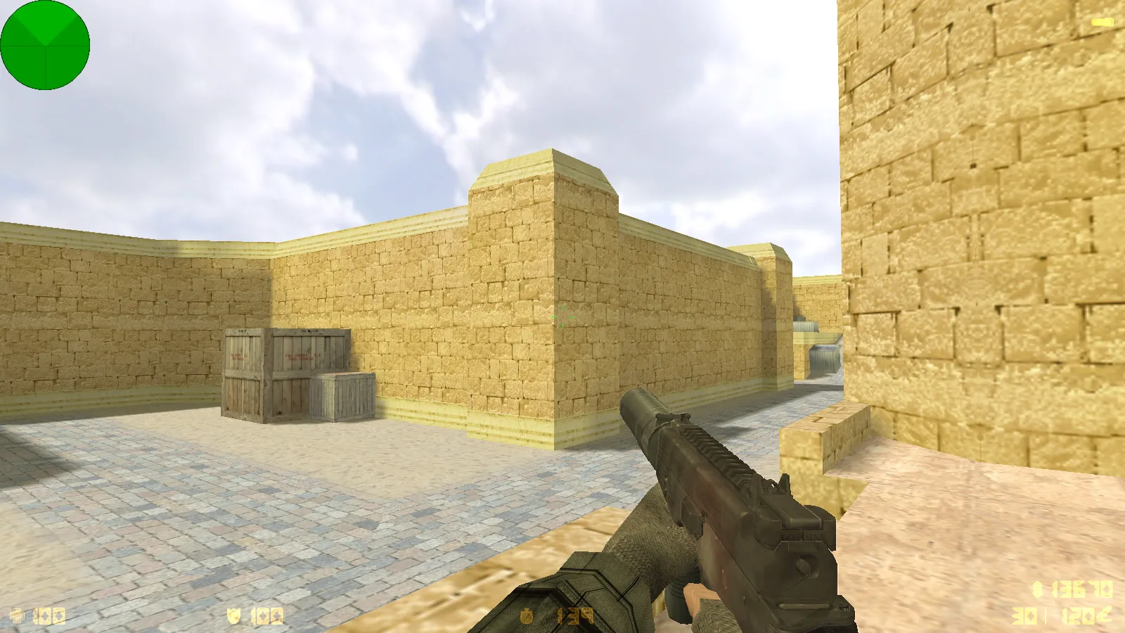 Скриншот  CS 1.6 9 мая День Победы — тематическая сборка: 10 новинок, оружейные модели, звуки и оптимизированный конфиг