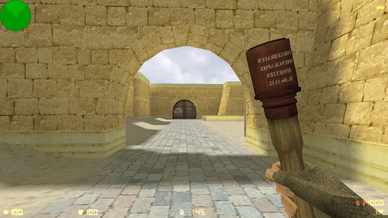 Скриншот  CS 1.6 9 мая День Победы — тематическая сборка: 10 новинок, оружейные модели, звуки и оптимизированный конфиг