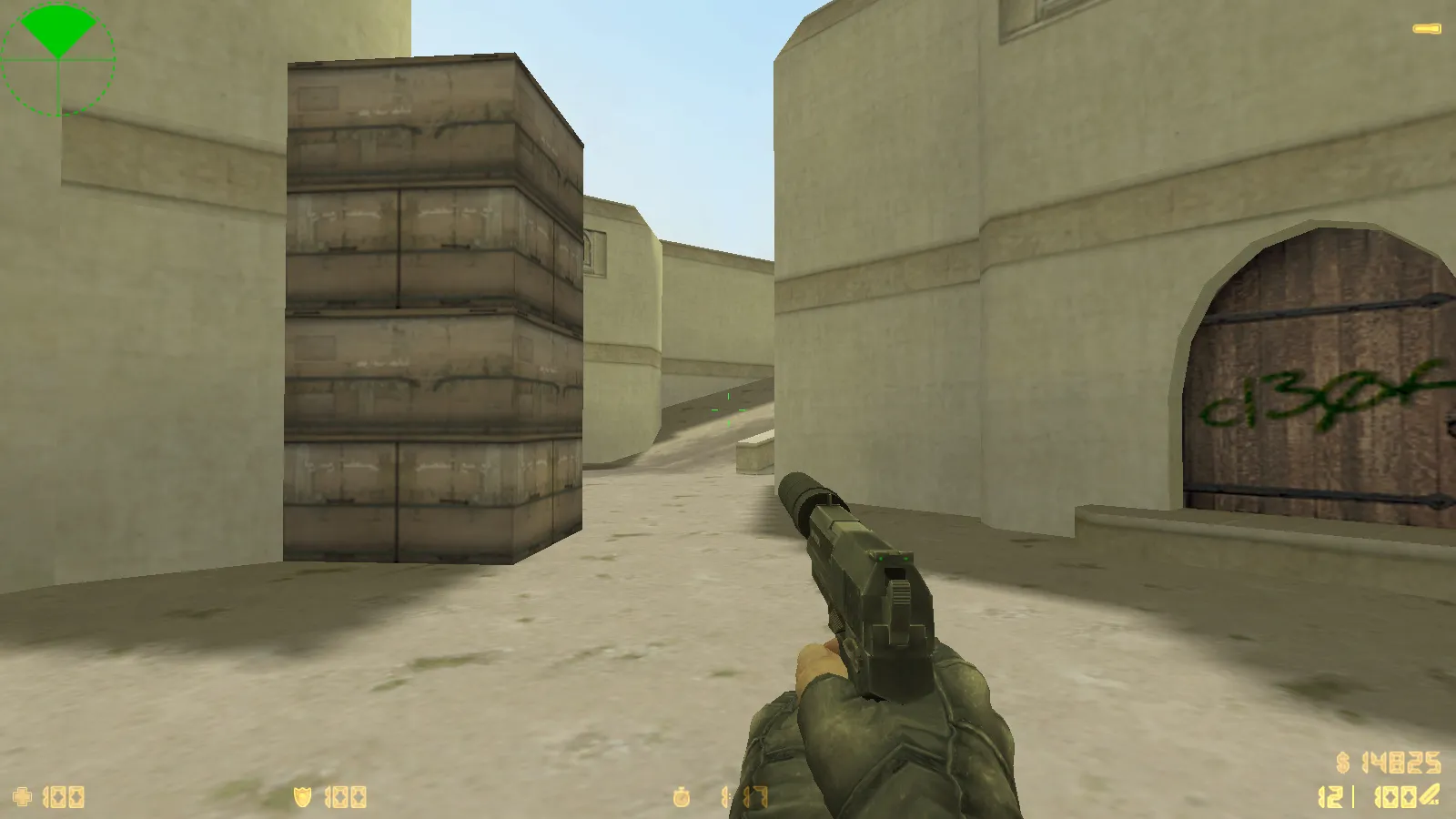 Скриншот  CS 1.6 Violent Clash: сборка с черными моделями оружия, прозрачным меню, sniper Fury и оптимизированным конфигом