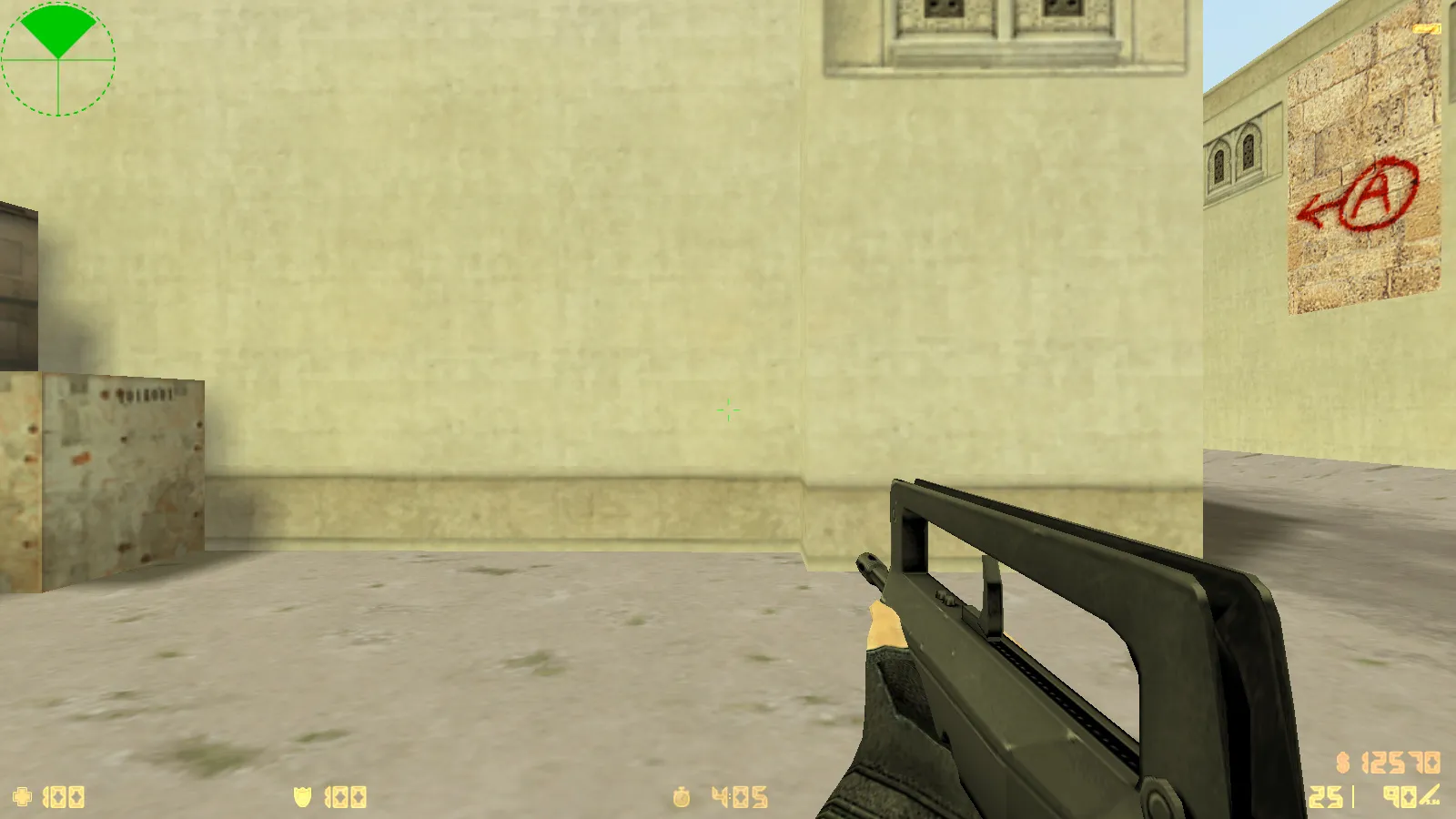 Скриншот  CS 1.6 Violent Clash: сборка с черными моделями оружия, прозрачным меню, sniper Fury и оптимизированным конфигом