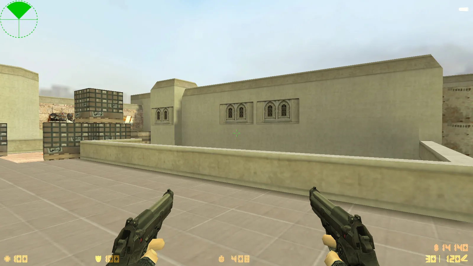 Скриншот  CS 1.6 Violent Clash: сборка с черными моделями оружия, прозрачным меню, sniper Fury и оптимизированным конфигом