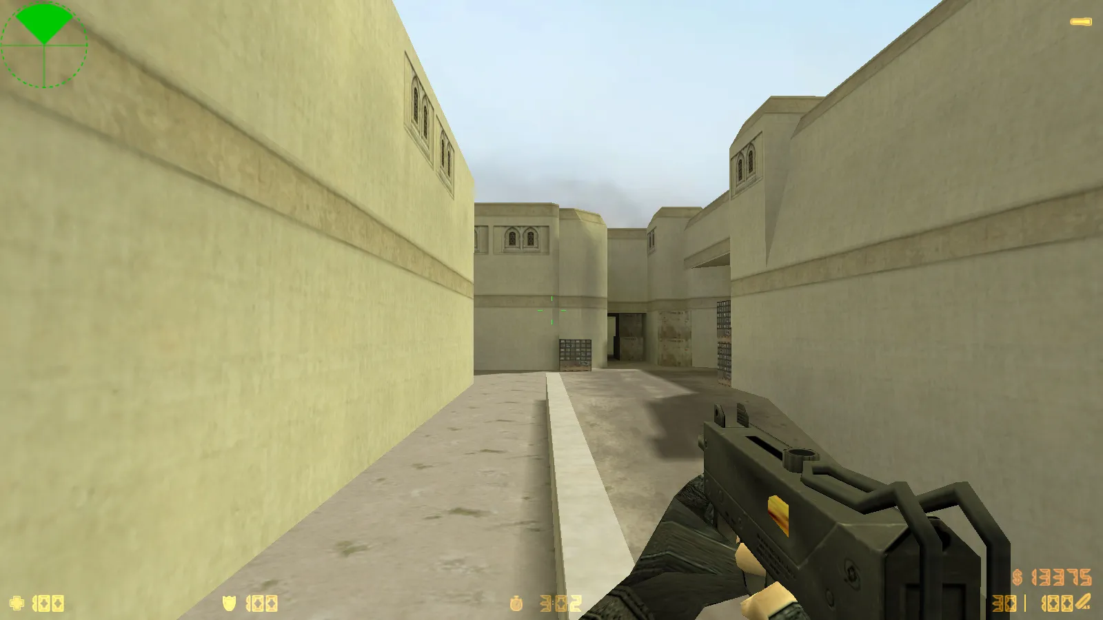 Скриншот  CS 1.6 Violent Clash: сборка с черными моделями оружия, прозрачным меню, sniper Fury и оптимизированным конфигом