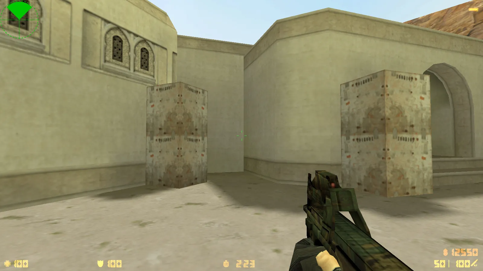 Скриншот  CS 1.6 Violent Clash: сборка с черными моделями оружия, прозрачным меню, sniper Fury и оптимизированным конфигом