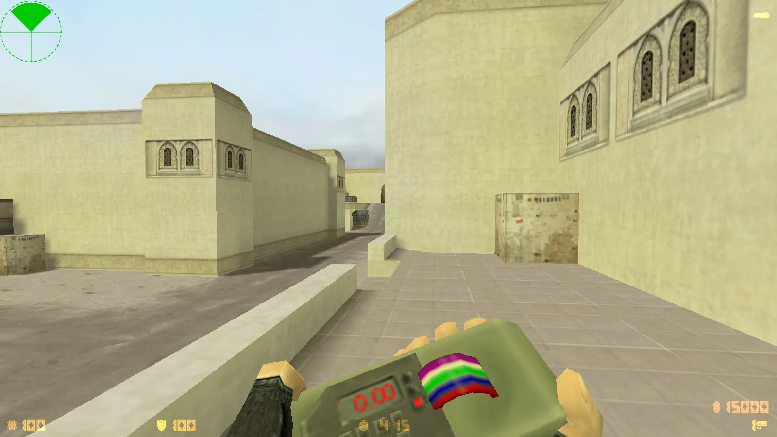 Скриншот  CS 1.6 Violent Clash: сборка с черными моделями оружия, прозрачным меню, sniper Fury и оптимизированным конфигом