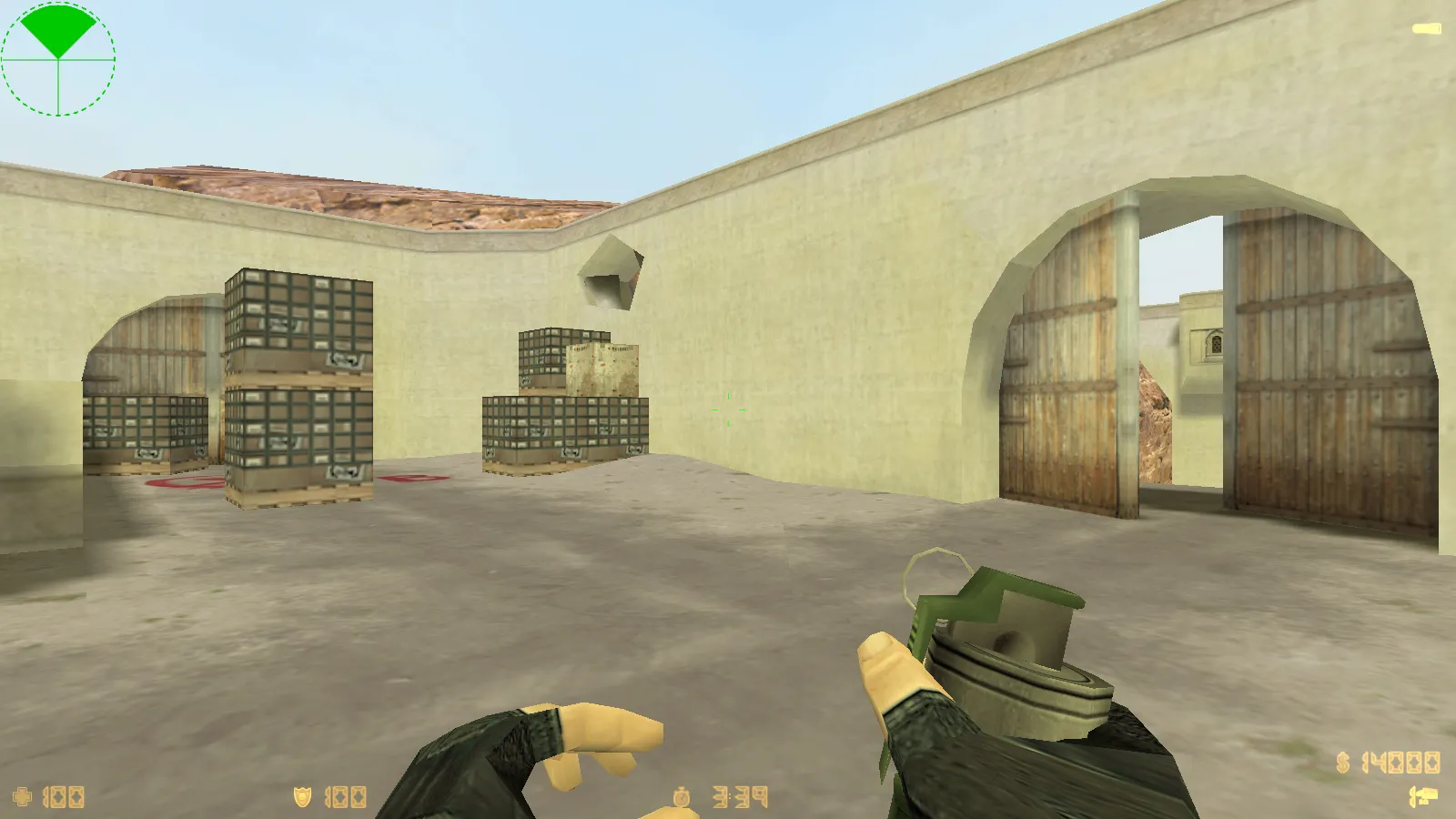 Скриншот  CS 1.6 Violent Clash: сборка с черными моделями оружия, прозрачным меню, sniper Fury и оптимизированным конфигом