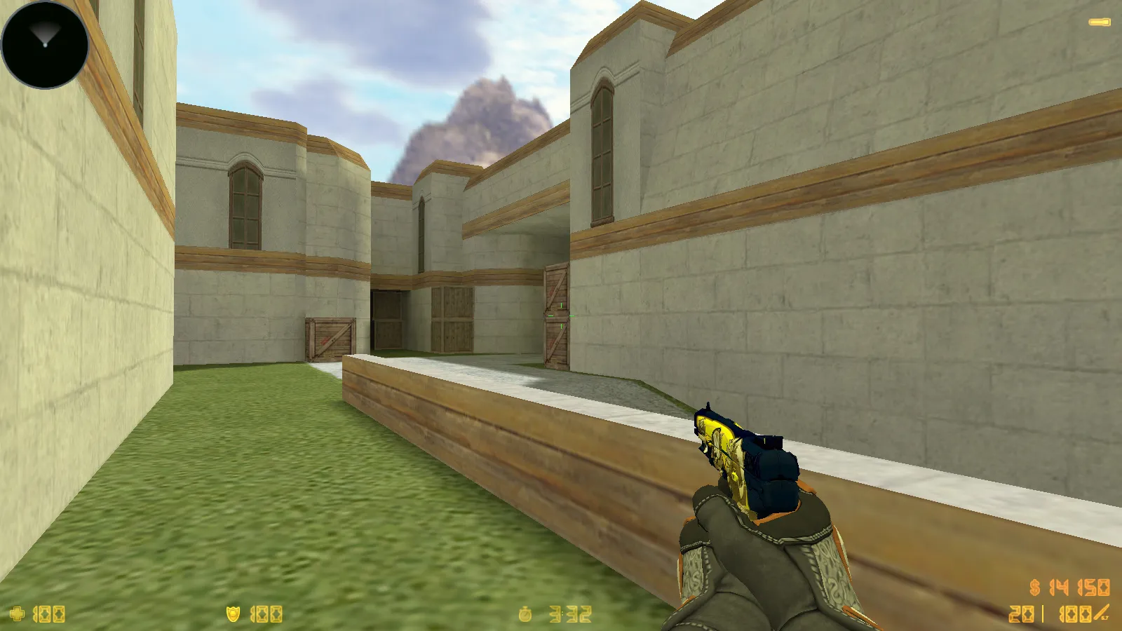 Скриншот  CS 1.6 Vortex — тематическая сборка с CS2 скинами, темным меню, оптимизированным конфигом и звуками