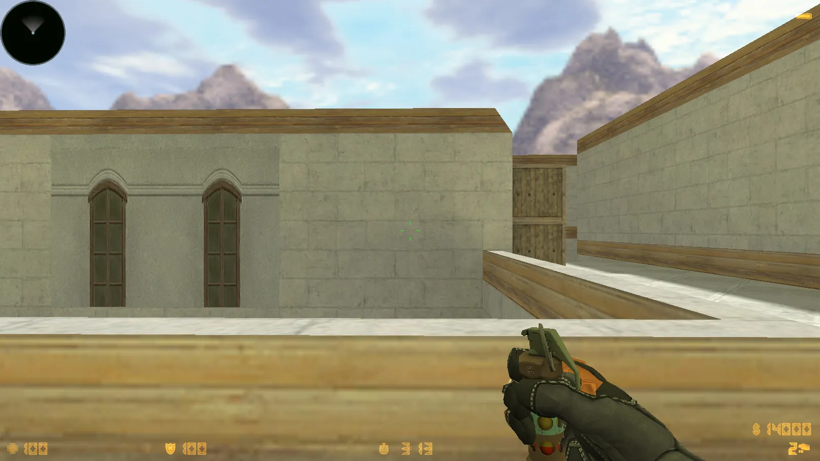 Скриншот  CS 1.6 Vortex — тематическая сборка с CS2 скинами, темным меню, оптимизированным конфигом и звуками