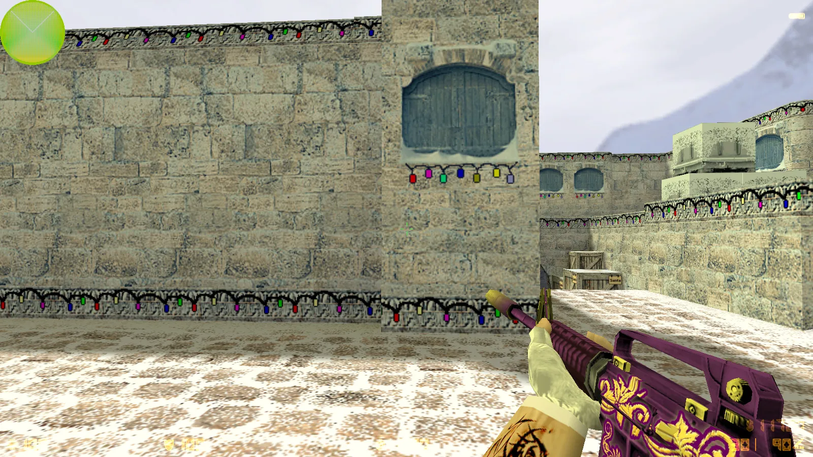 Скриншот CS 1.6 от Вовчика Кабанова: 12 нововведений, скины оружия, меню, звуки, конфиг и стабильный запуск