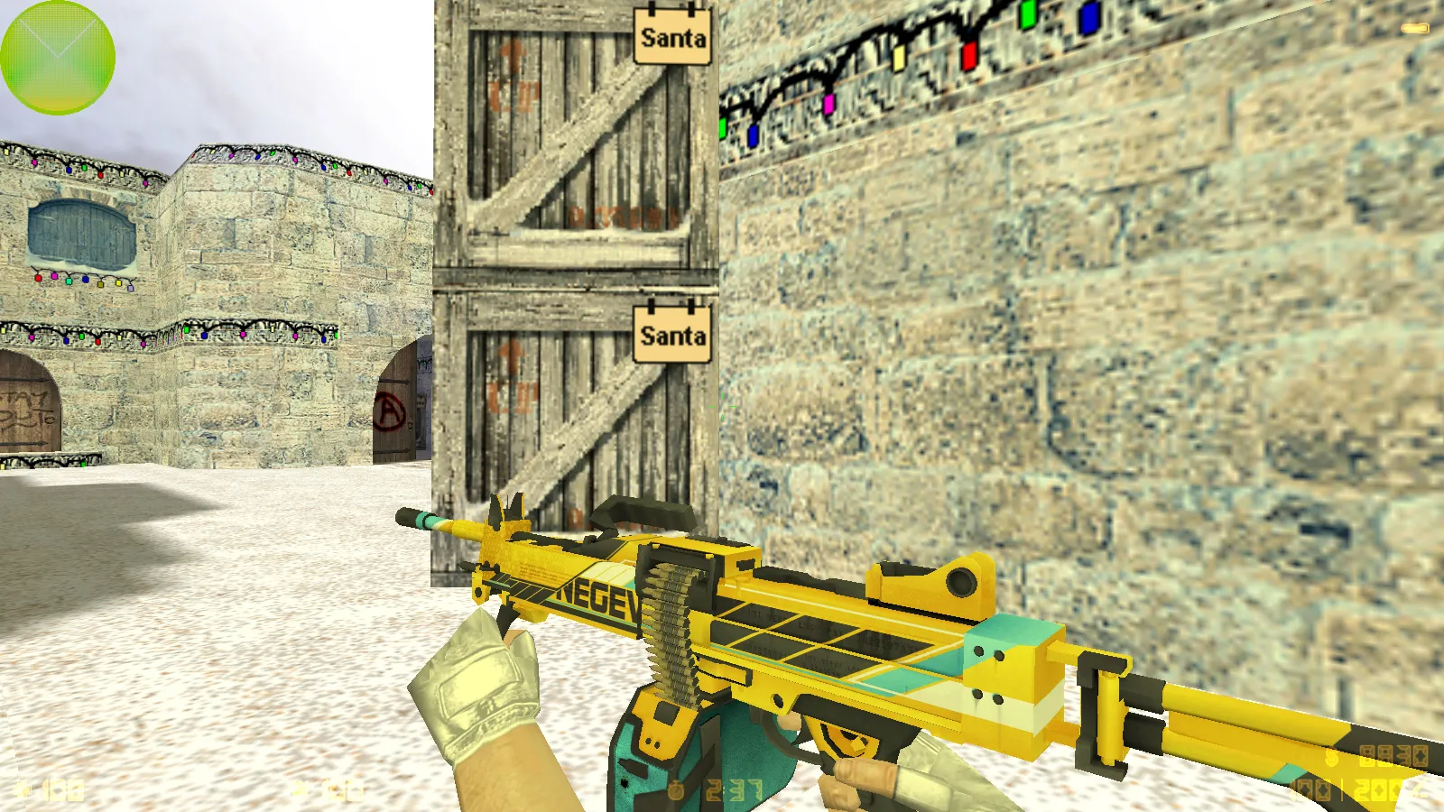 Скриншот  CS 1.6 от Вовчика Кабанова: 12 нововведений, скины оружия, меню, звуки, конфиг и стабильный запуск