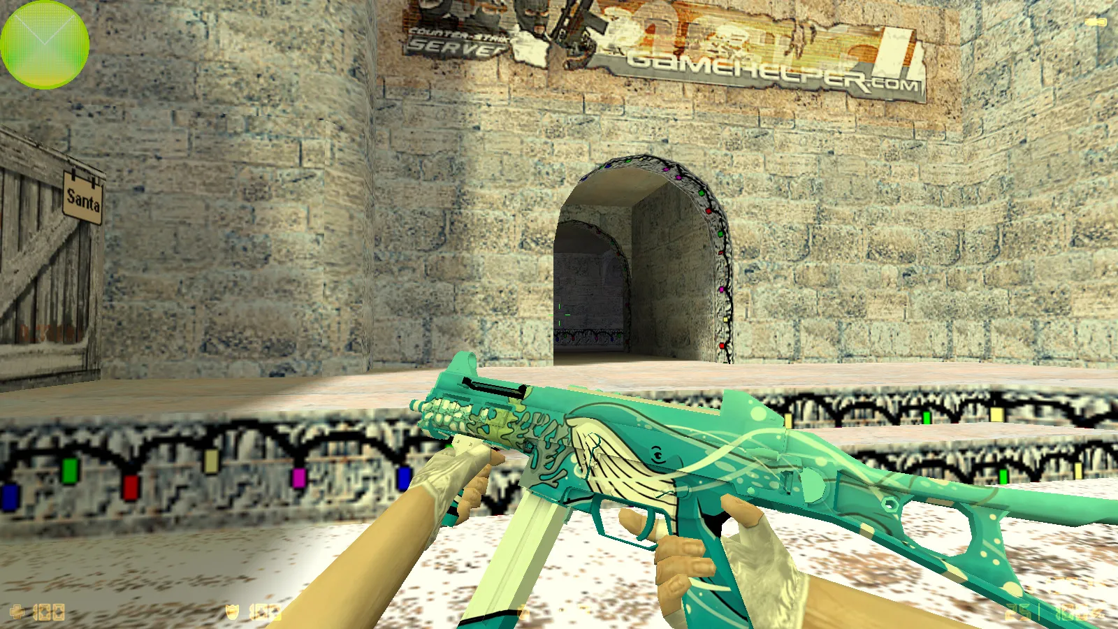 Скриншот  CS 1.6 от Вовчика Кабанова: 12 нововведений, скины оружия, меню, звуки, конфиг и стабильный запуск