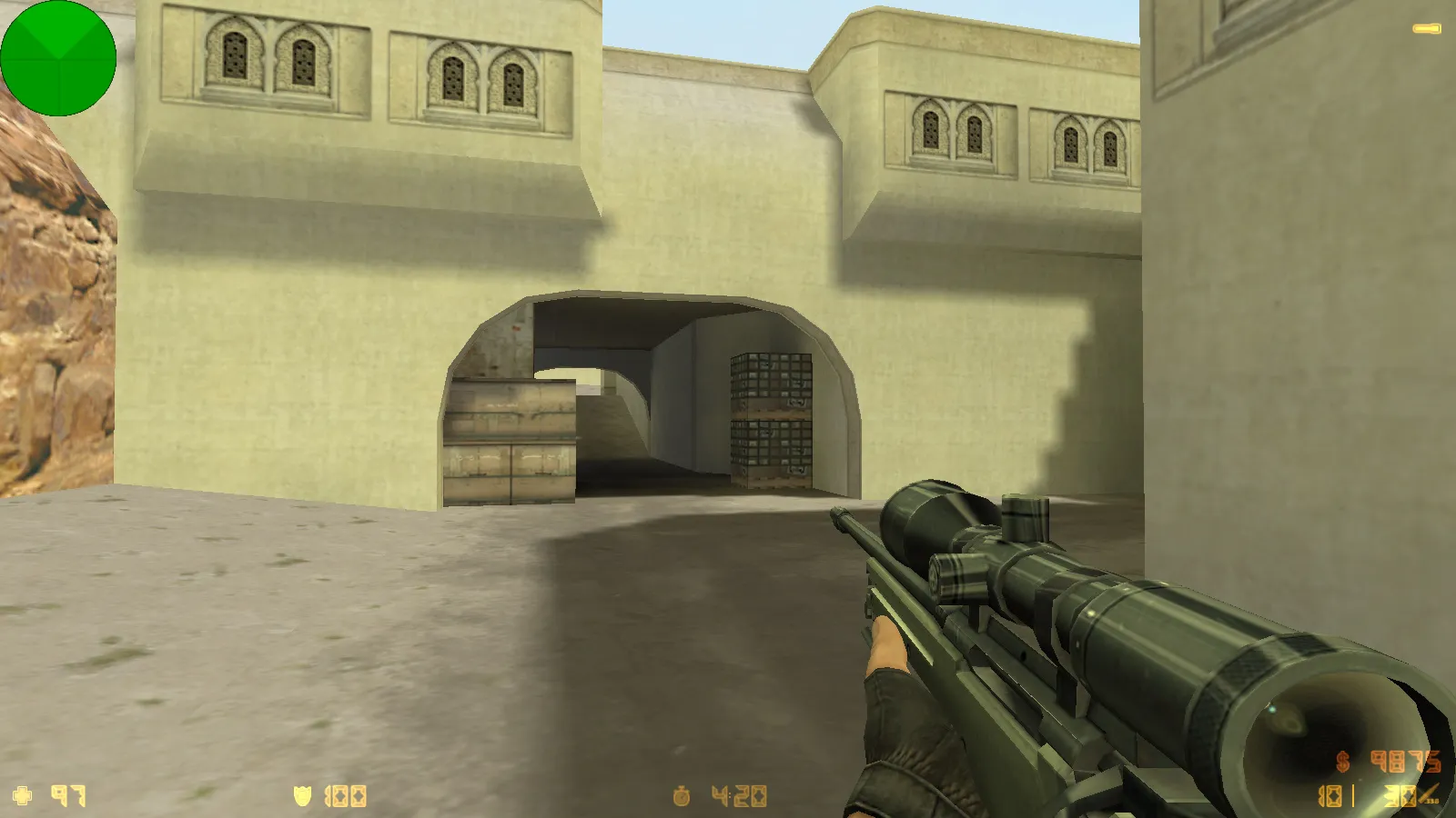 Скриншот CS 1.6 Voxel: тематическая сборка с модами, оптимизированным конфигом и обновлёнными звуками