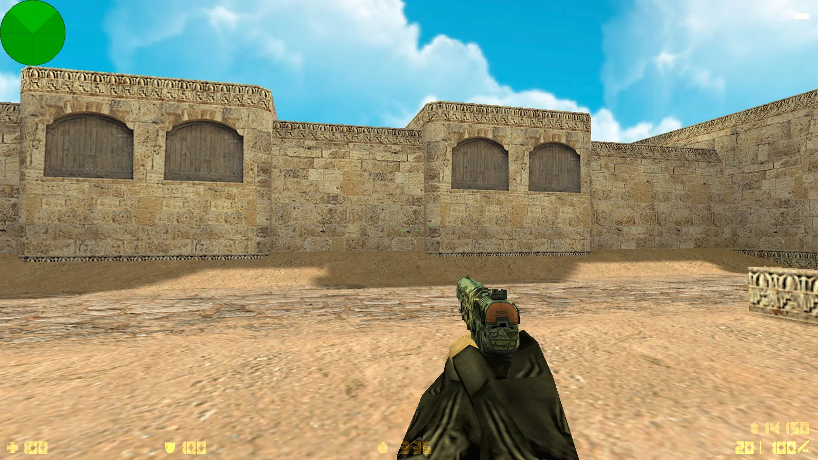 Скриншот  CS 1.6 от WANGAZOREDD: блогерская сборка с 27 моделями оружия, уникальными перчатками, темной темой меню и оптимизированным конфигом