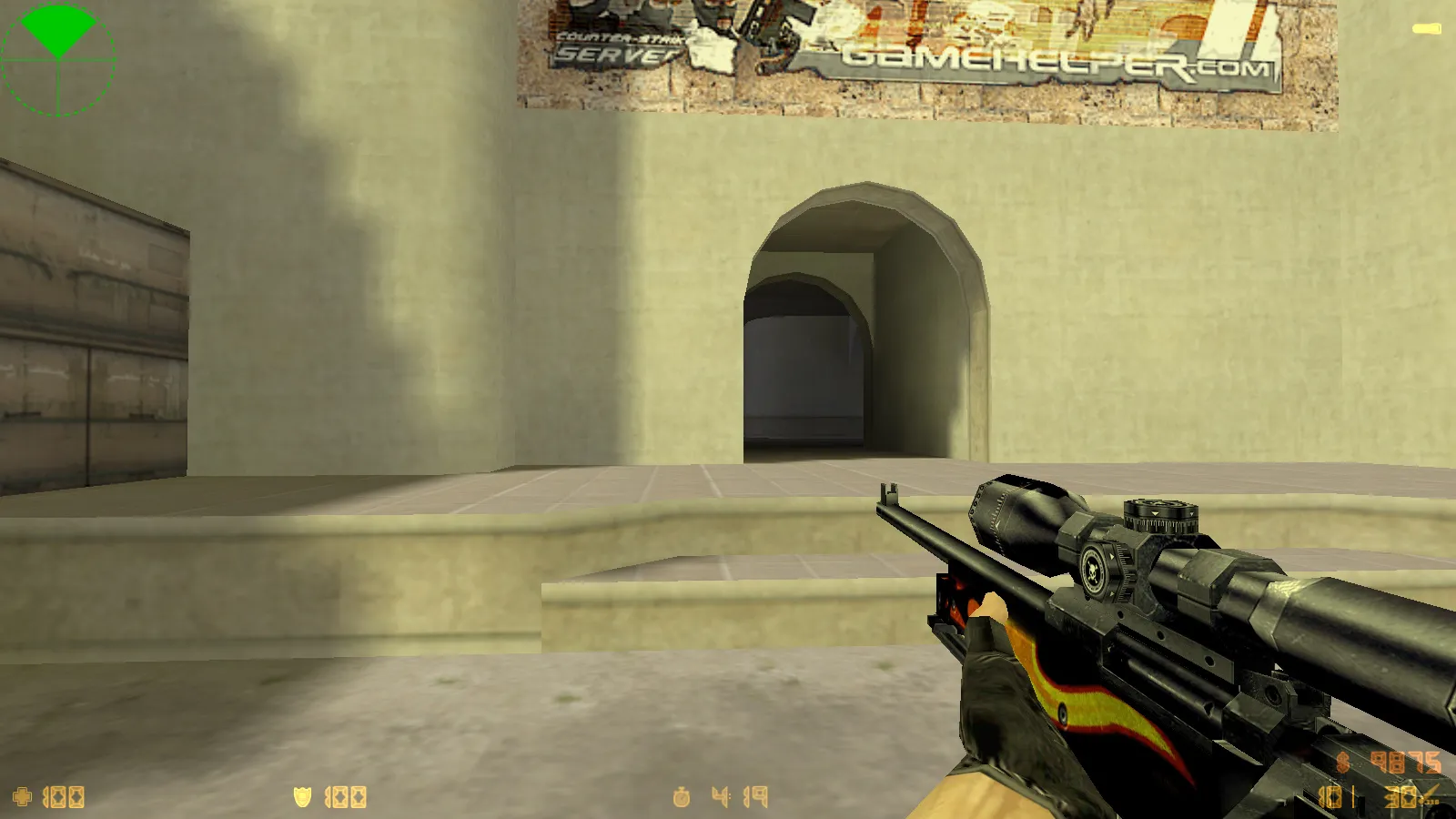 Скриншот  CS 1.6 Wardon — блогерская сборка с 27 скинами, темной темой меню, улучшенными звуками и оптимизированным конфигом