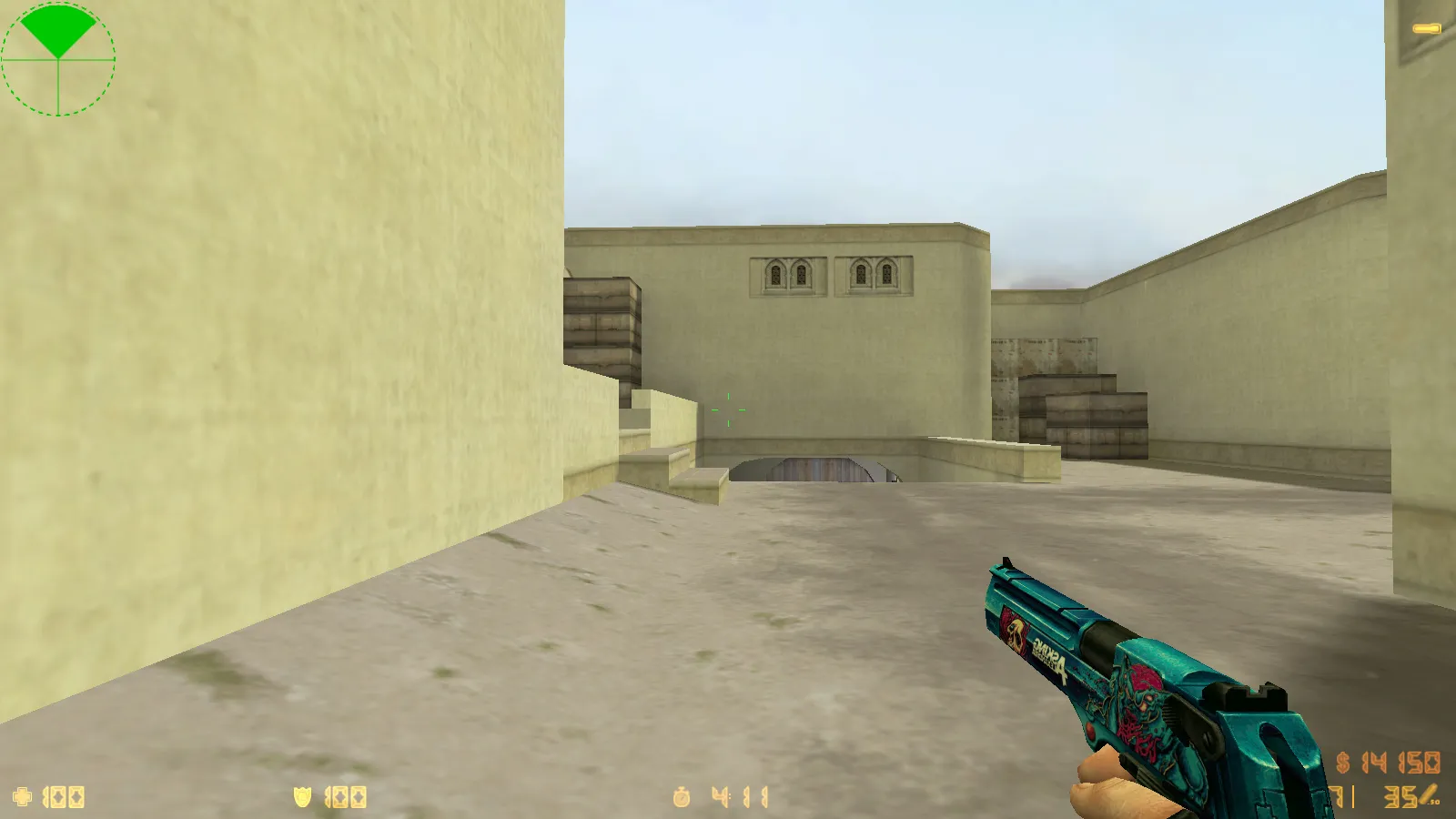 Скриншот  CS 1.6 Wardon — блогерская сборка с 27 скинами, темной темой меню, улучшенными звуками и оптимизированным конфигом