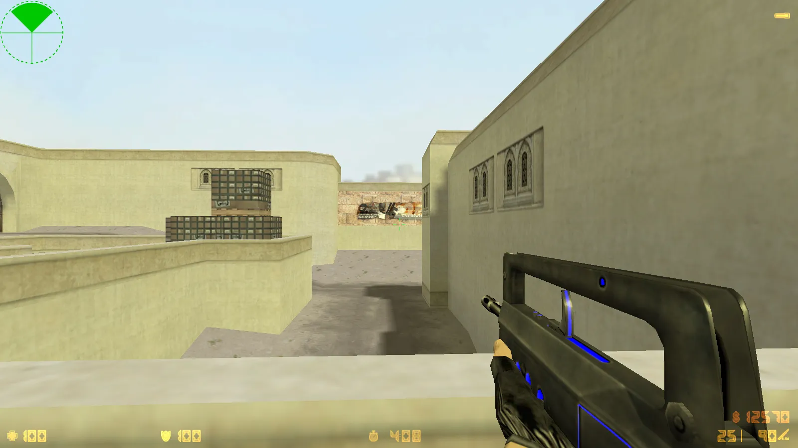 Скриншот  CS 1.6 Wardon — блогерская сборка с 27 скинами, темной темой меню, улучшенными звуками и оптимизированным конфигом