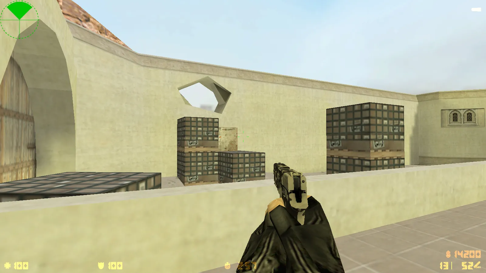 Скриншот  CS 1.6 Wardon — блогерская сборка с 27 скинами, темной темой меню, улучшенными звуками и оптимизированным конфигом