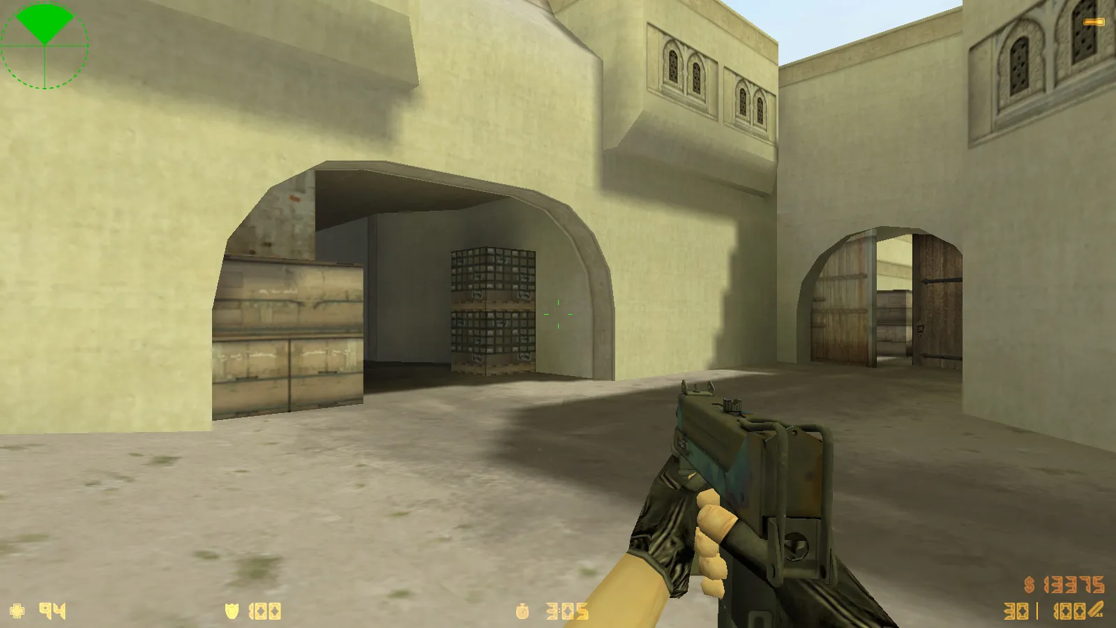 Скриншот  CS 1.6 Wardon — блогерская сборка с 27 скинами, темной темой меню, улучшенными звуками и оптимизированным конфигом