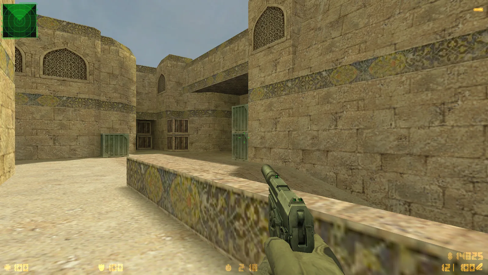 Скриншот  CS 1.6 Warface сборка: 10 новинок, реалистичное оружие, темное меню, оптимизированный конфиг, звуки и текстуры