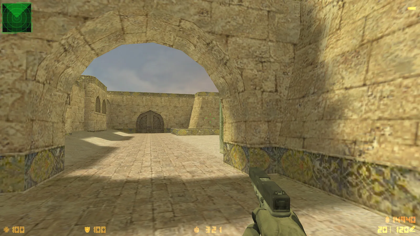 Скриншот  CS 1.6 Warface сборка: 10 новинок, реалистичное оружие, темное меню, оптимизированный конфиг, звуки и текстуры