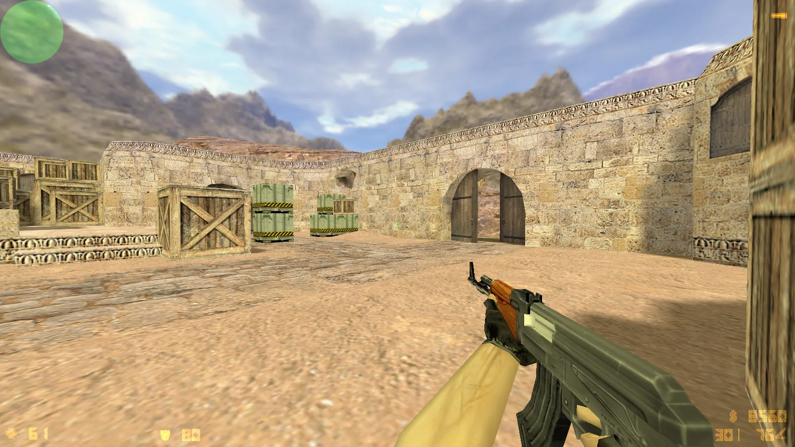 Скриншот  CS 1.6 для Wide и UltraWide: оружие не обрезается, адаптация FOV, стабильные сервера, чистый config и быстрый FPS