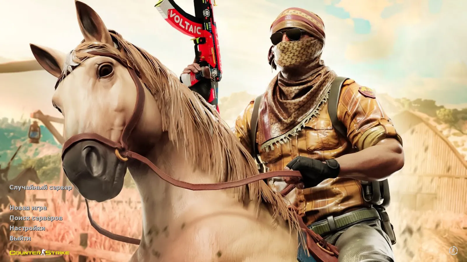 Скриншот CS 1.6 Wild West: тематическая сборка с 7 нововведениями, ковбойским оружием и оптимизированным конфигом