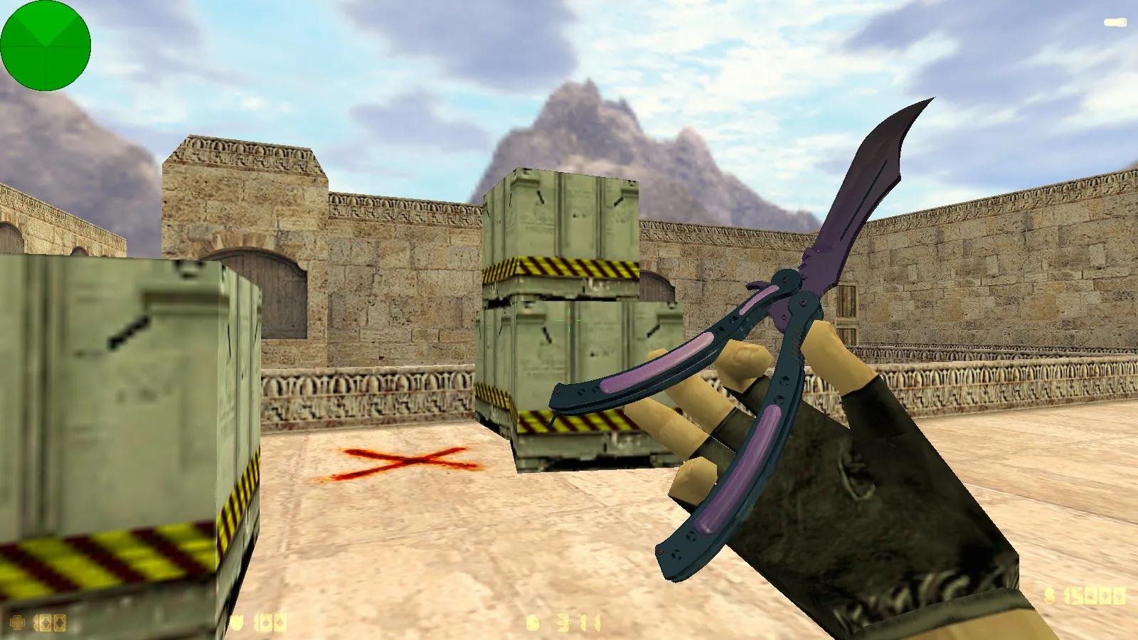 Скриншот CS 1.6 от Wolf Channel: блогерская сборка с 8 новинками, скины, меню, звуки и оптимизированный config.cfg