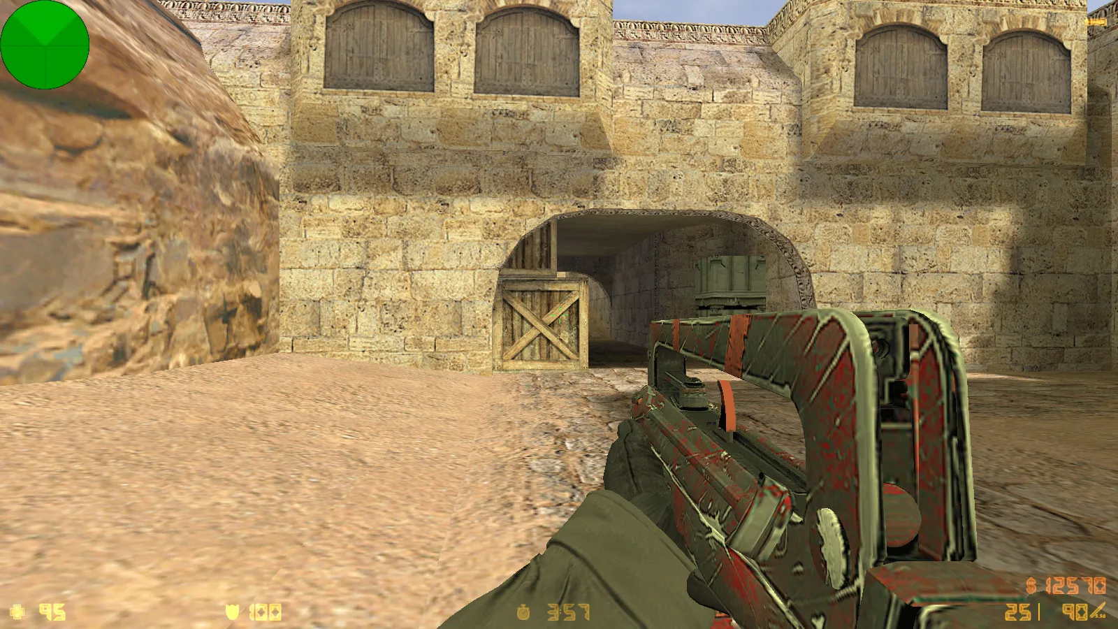 Скриншот  CS 1.6 от Wolf Channel: блогерская сборка с 8 новинками, скины, меню, звуки и оптимизированный config.cfg