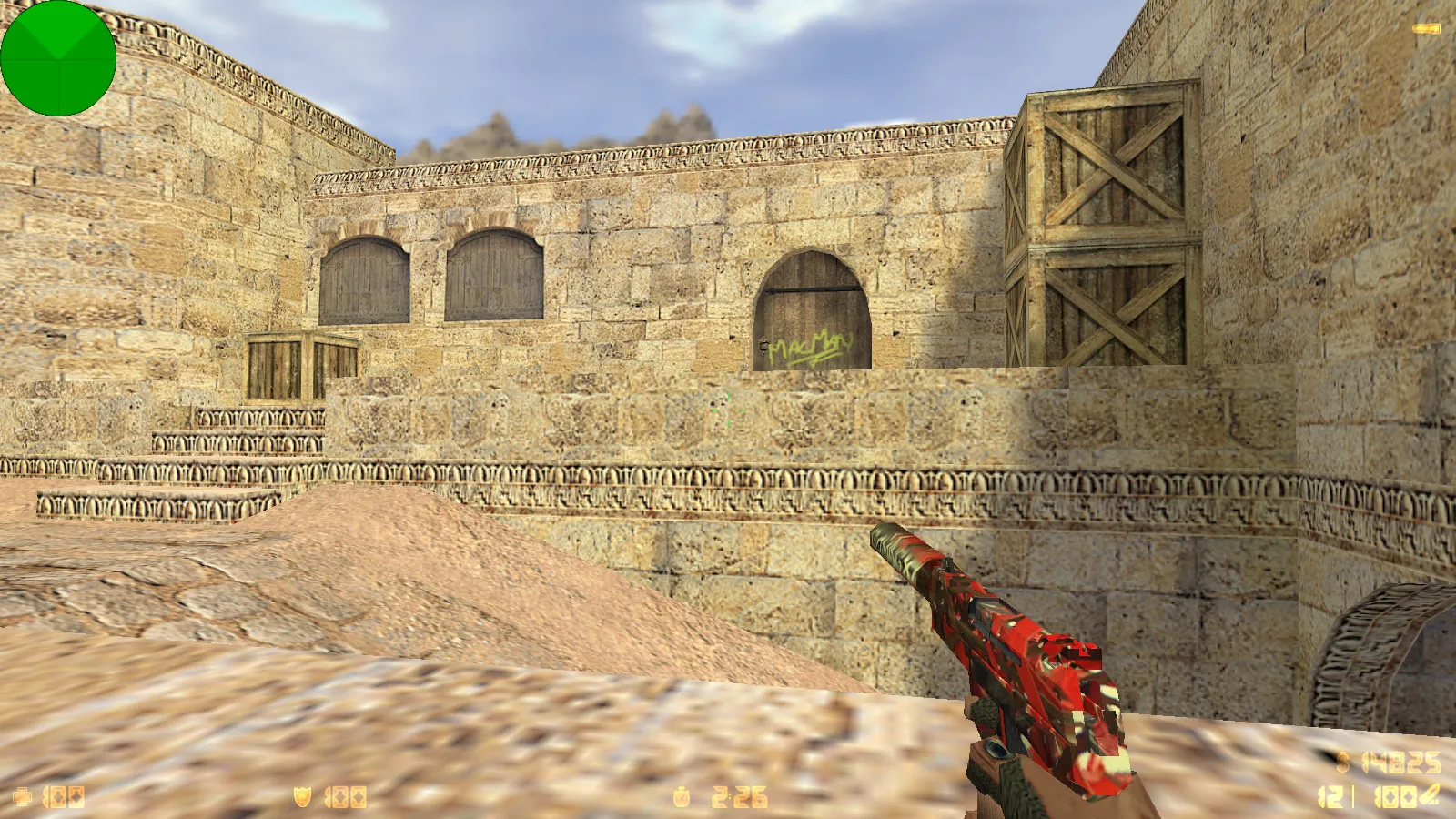 Скриншот  CS 1.6 x7 — оптимизация, чистый config.cfg и апгрейды моделей, звуков и меню