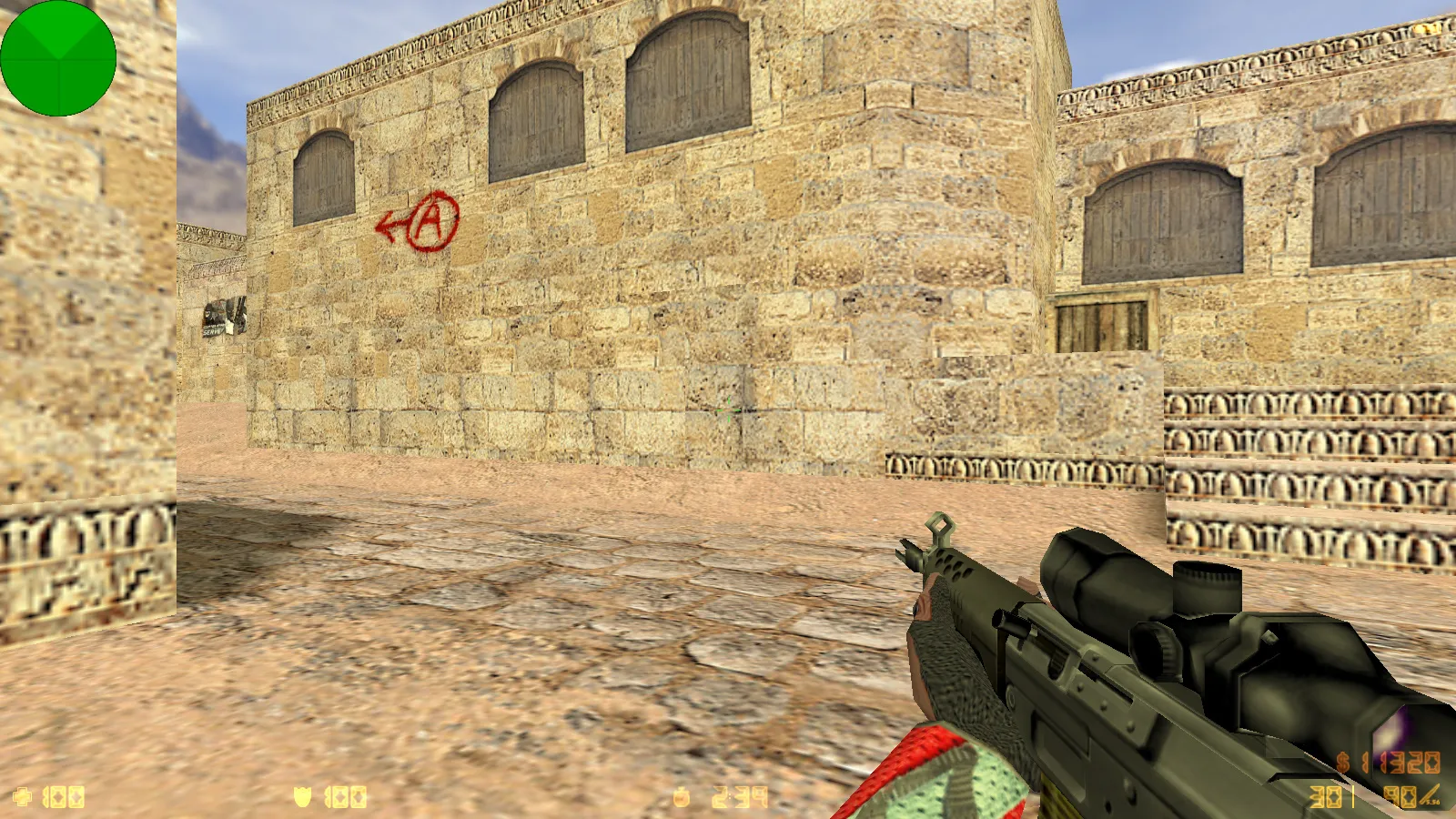 Скриншот  CS 1.6 x7 — оптимизация, чистый config.cfg и апгрейды моделей, звуков и меню