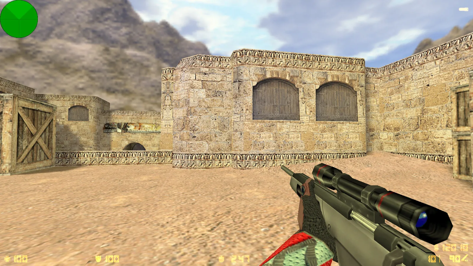 Скриншот  CS 1.6 x7 — оптимизация, чистый config.cfg и апгрейды моделей, звуков и меню