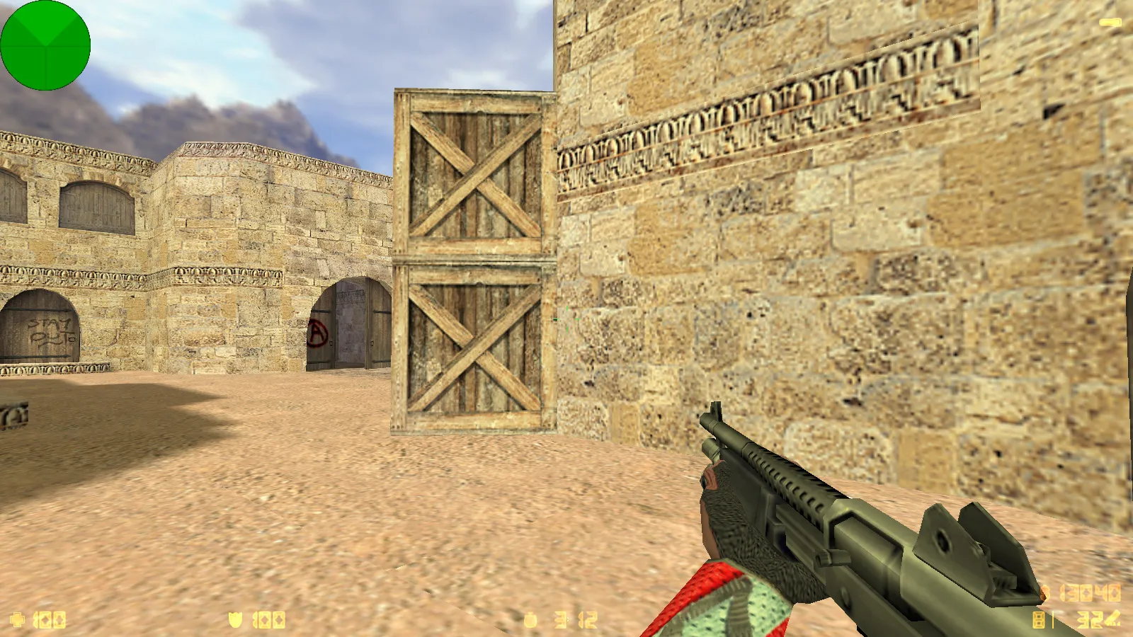 Скриншот  CS 1.6 x7 — оптимизация, чистый config.cfg и апгрейды моделей, звуков и меню