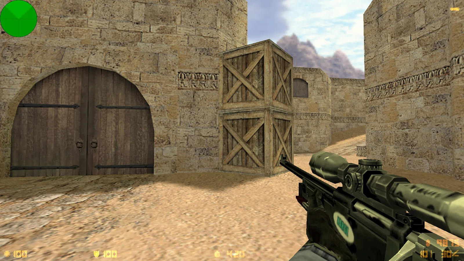 Скриншот  CS 1.6 от XARGE: блогерская сборка с 30 скинами, темным меню, музыкой и оптимизированным конфигом