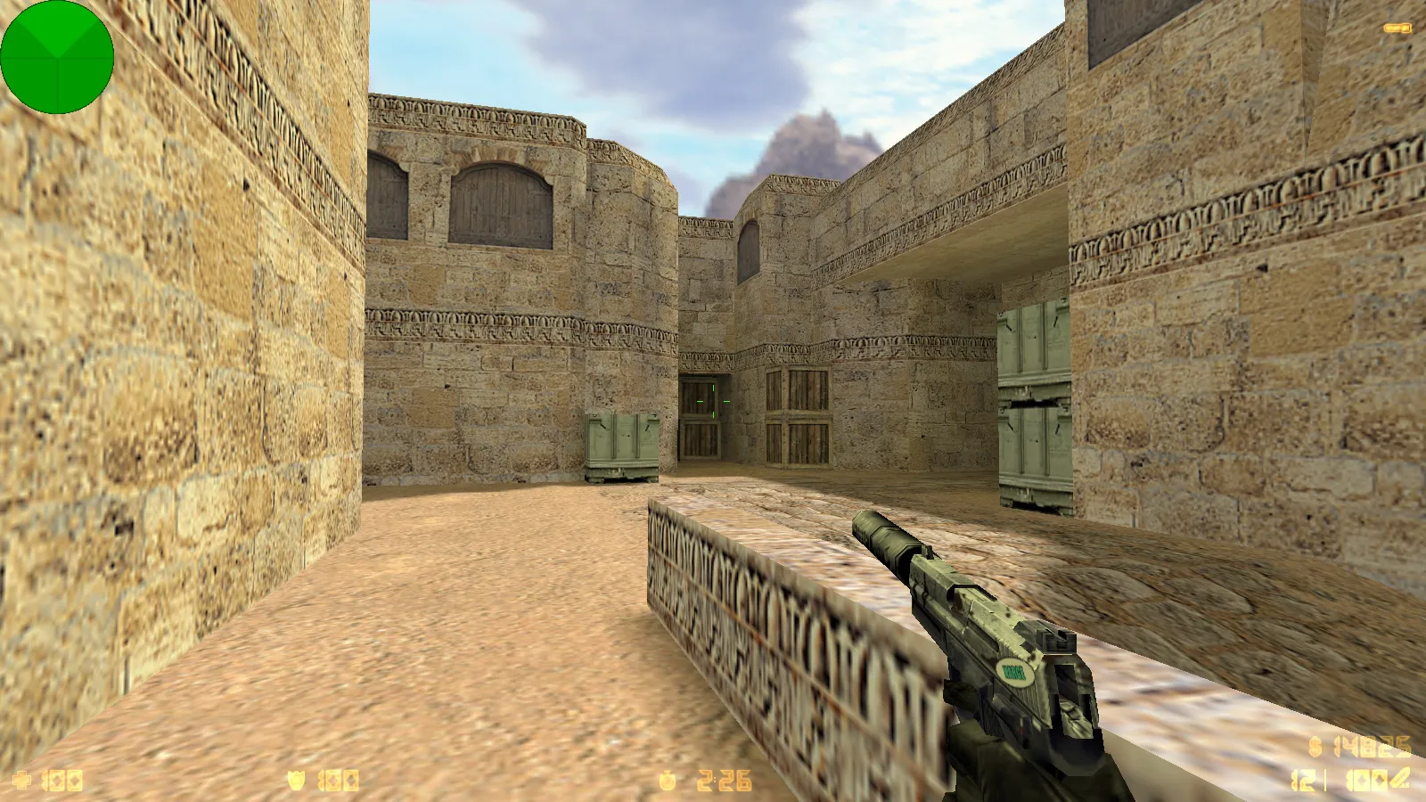 Скриншот  CS 1.6 от XARGE: блогерская сборка с 30 скинами, темным меню, музыкой и оптимизированным конфигом