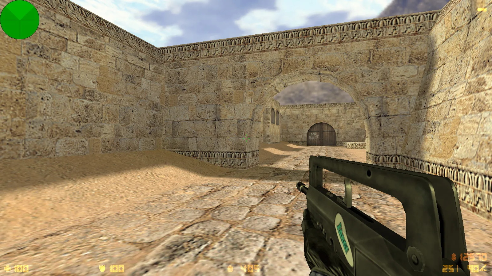 Скриншот  CS 1.6 от XARGE: блогерская сборка с 30 скинами, темным меню, музыкой и оптимизированным конфигом