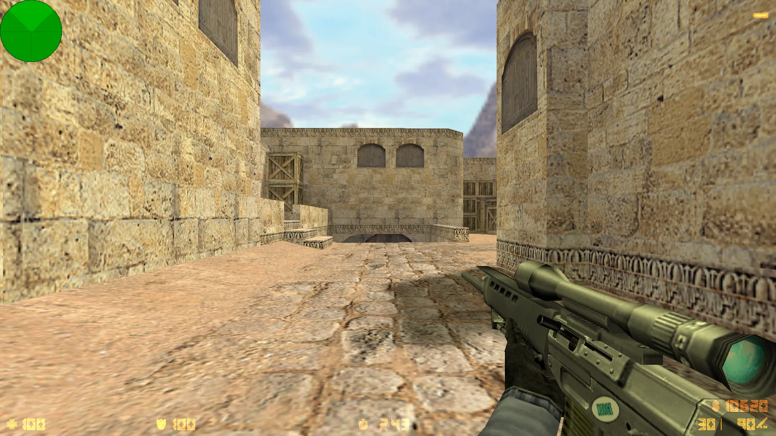 Скриншот  CS 1.6 от XARGE: блогерская сборка с 30 скинами, темным меню, музыкой и оптимизированным конфигом