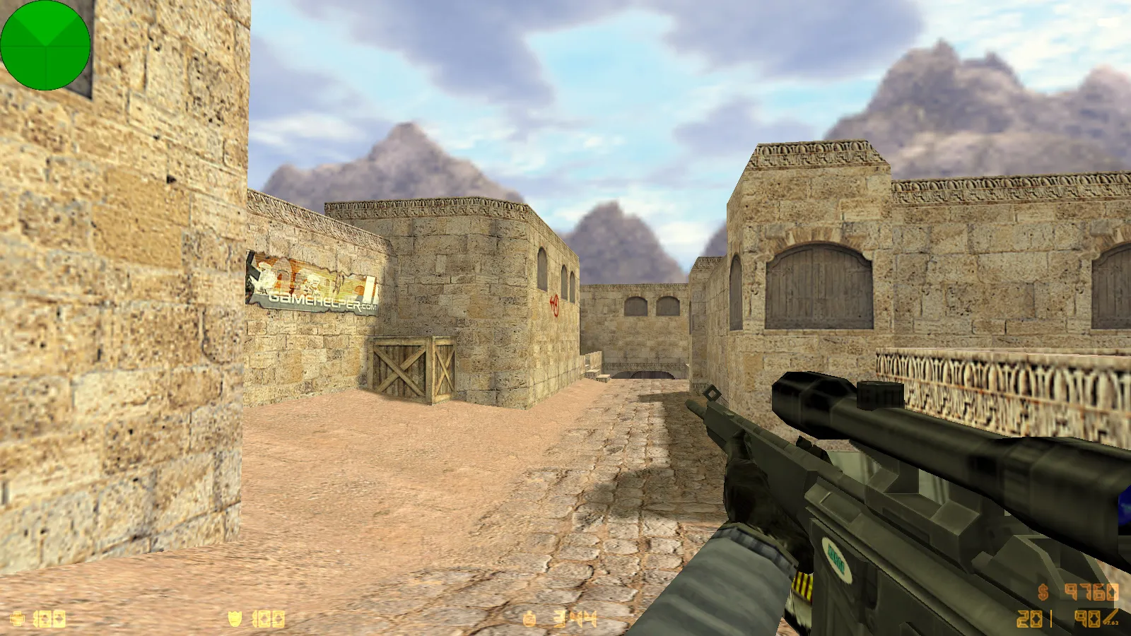 Скриншот  CS 1.6 от XARGE: блогерская сборка с 30 скинами, темным меню, музыкой и оптимизированным конфигом