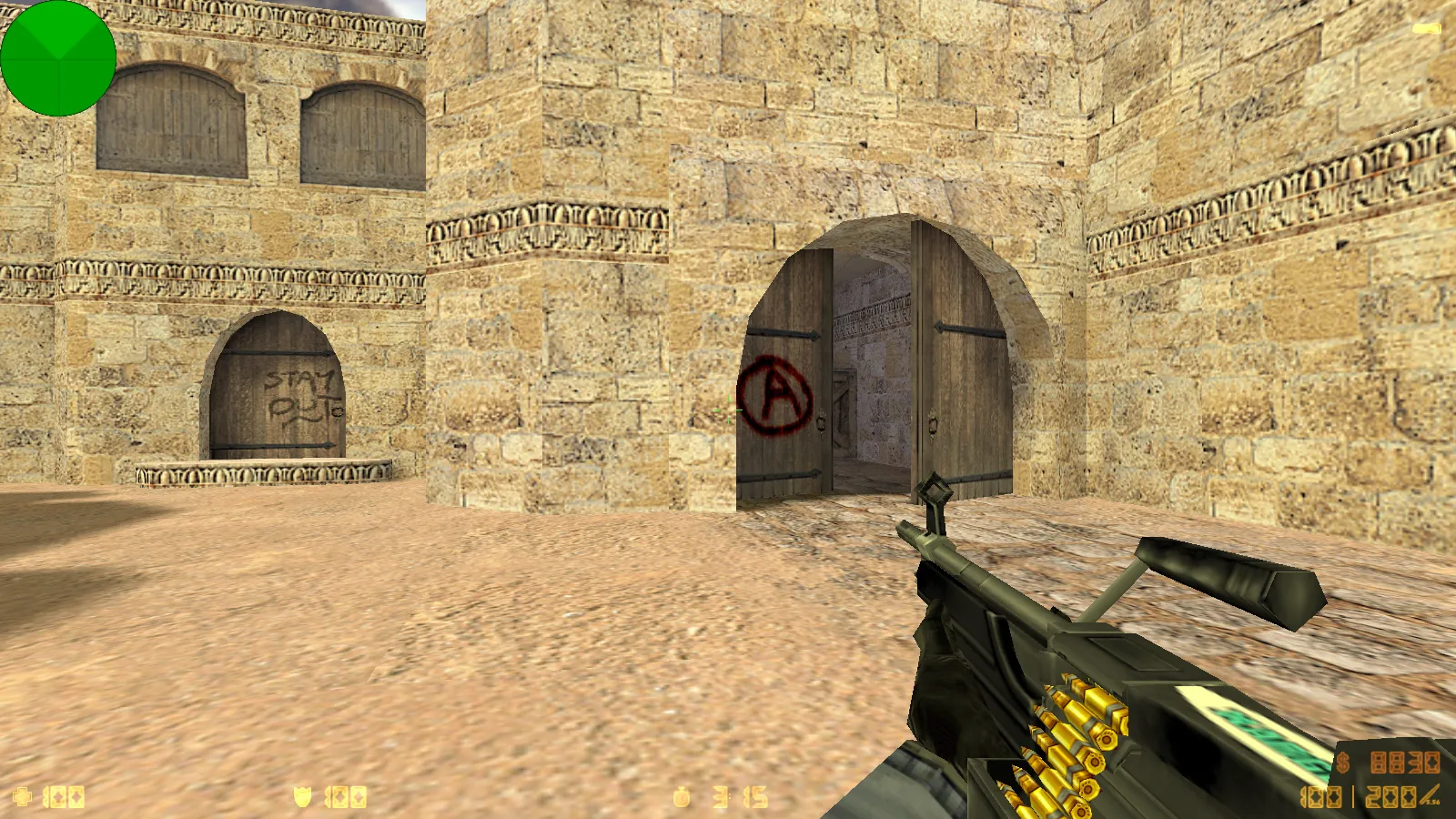 Скриншот  CS 1.6 от XARGE: блогерская сборка с 30 скинами, темным меню, музыкой и оптимизированным конфигом